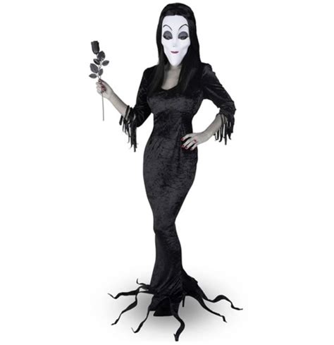 morticia addams disfraz casero|Cómo hacer un disfraz de Morticia Addams para Halloween